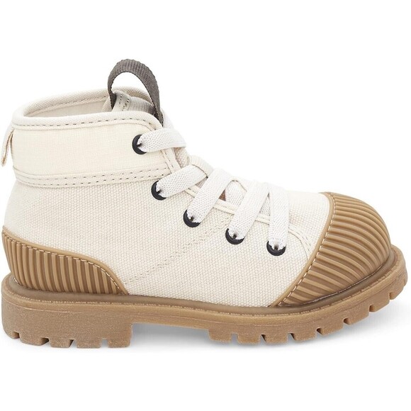 Carters Boys Kids Boot Size 7 Cisco Fashion Ivory - Picture 11 of 12